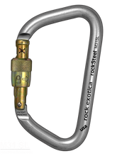 Rock Exotica rockSteel Screw-Lock Carabiner - Keylock - 45Kn